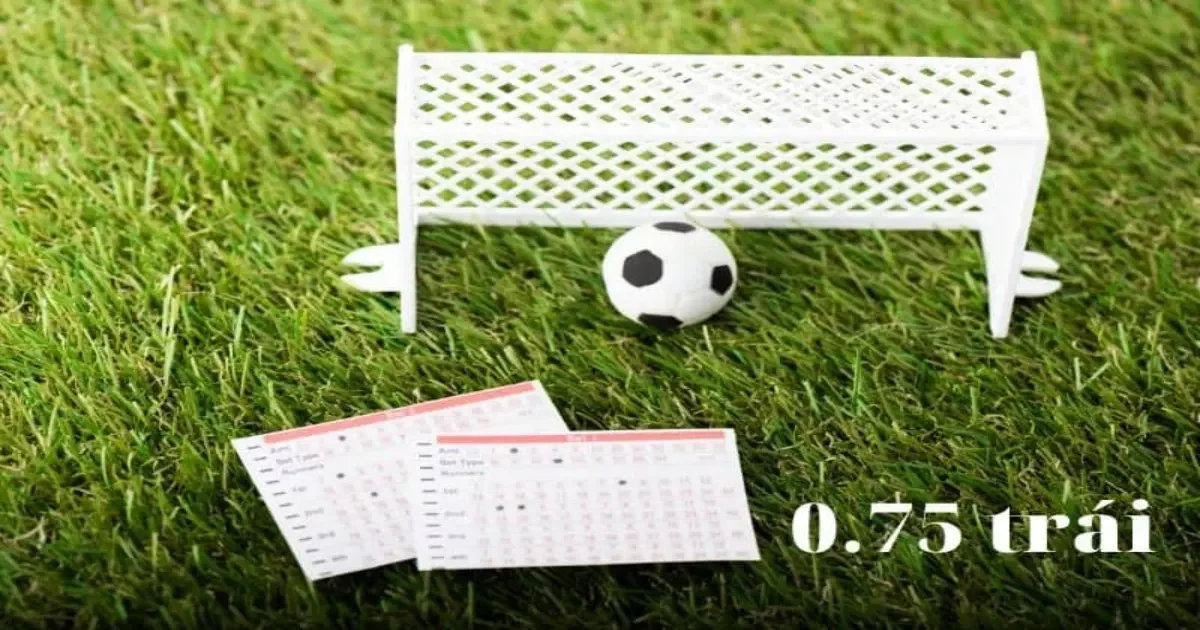 Cách đọc kèo chấp 0.75