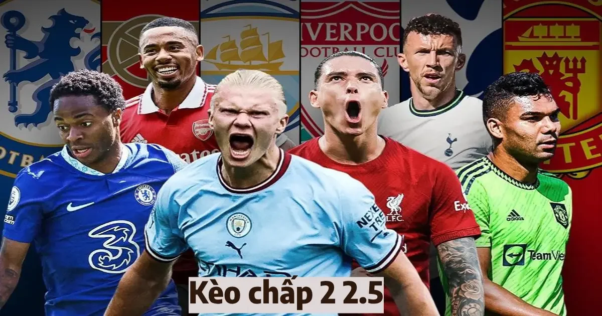 Cách lựa chọn kèo chấp 2 2.5 phù hợp với chiến lược cá cược 8 keo chap 2 2 5 5